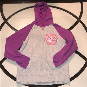 Girls Danskin Now jacket size L/G (10-12)